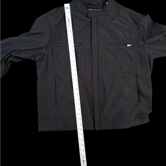 Kenneth Cole New York Men’s Black Lightweight Jacket XXL Zip Front Casual - Picture 2 of 8